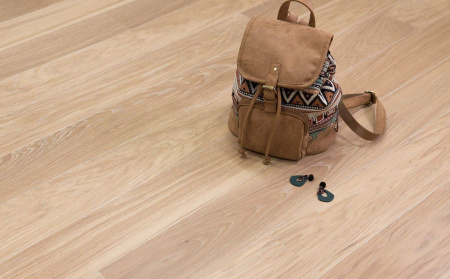 Паркетная доска Polarwood Space (Спейс) 138 Oak Premium Mercury White Oiled (Дуб Премиум Меркурий Белый Масло) 1800X138X14