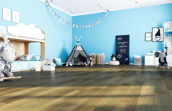 SPC ламинат Home Expert Natural Дуб Золотой лес 0-003