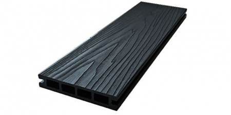 Террасная доска Ecodecking Титан 3D 4000x140x25 Серый