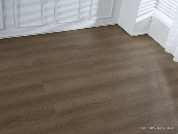 Ламинат Lamiwood Select 8/34 4V 813 Дуб Темный 1215x195