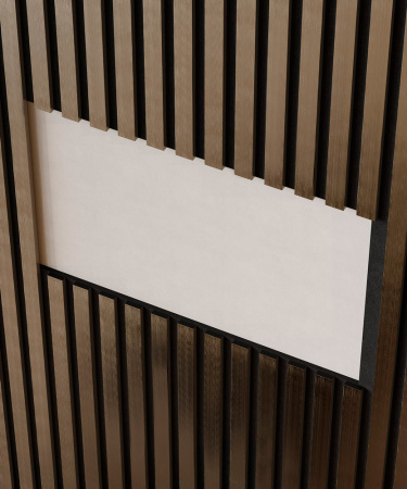 Комплект акустических панелей Cosca Decor Эмираты Шампань, 1200x300x19мм