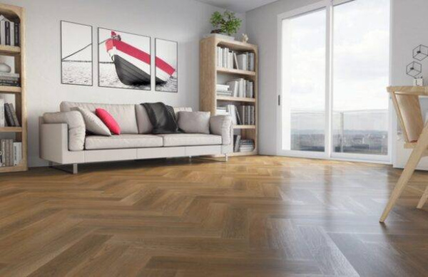 LVT Ламинат Fargo Parquet 2.5/42 4V 22-63W948 Дуб Монако 595x119
