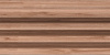 Стеновая реечная панель ПВХ Legno Орех Пекан Сливочный