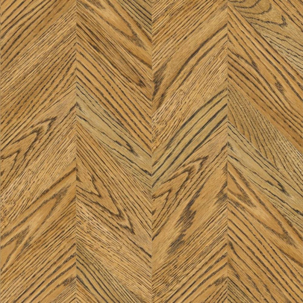 Паркетная доска Lab Arte Chevron Французская Елка Дуб рустик Эбен лак 600-475x125x14/3