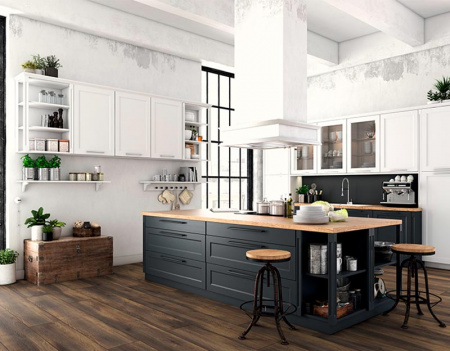 Ламинат Rooms Loft Aqua Дуб Эльба бронзовый R1024A