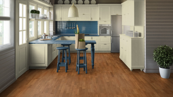 Паркетная доска Tarkett Salsa Дуб Медный Браш