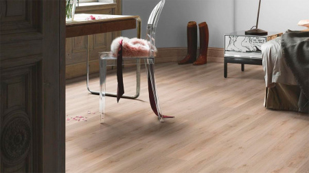 ПВХ плитка, кварц виниловый ламинат Parador Basic 2.0 Дуб Королевский светлый 1730780