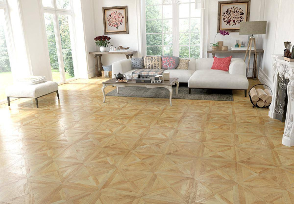 Ламинат Faus Masterpieces 8/33 4V S174269 Bretana Roble Oak 1180.8x394.5