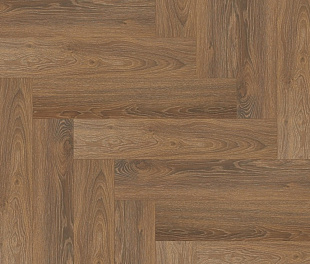 SPC ламинат FloorFactor Herringbone Tobacco Braun Oak