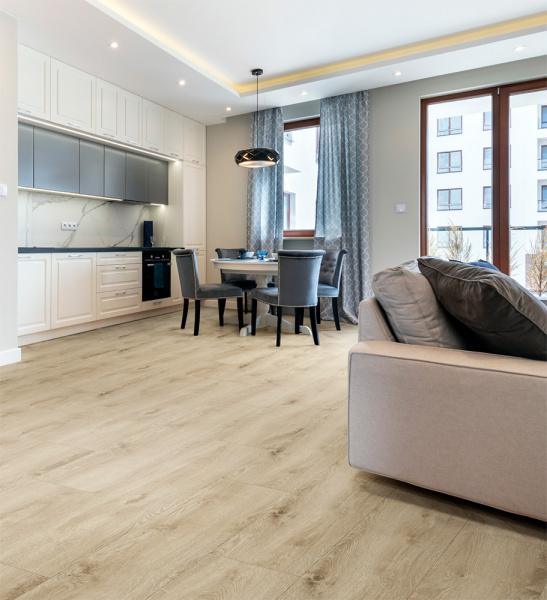 SPC ламинат Kronostep Flooring Borgo Oak 295 R112