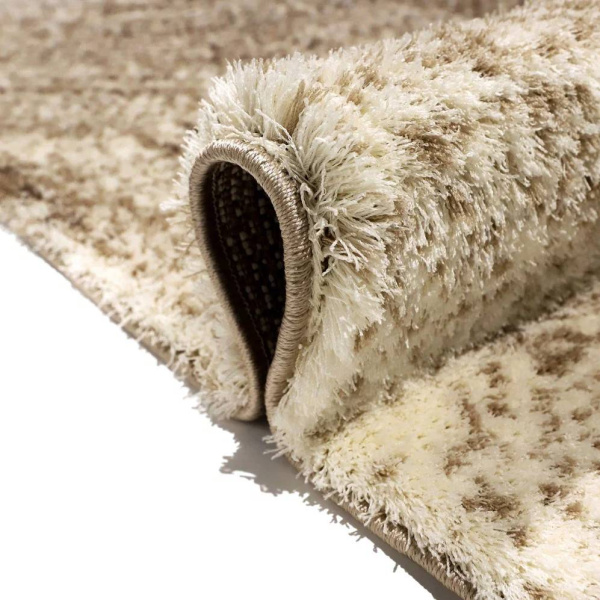 Ковер Oz Kaplan Gold Shaggy 0A293A BEIGE Прямоугольник 0.8x1.5