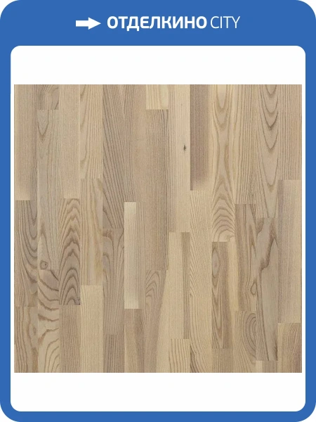 Паркетная доска Focus Floor Ash Mistral White Matt 2266x188x14