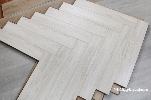 Ламинат Kronparket Herringbone Дуб Эшфорд 44-15