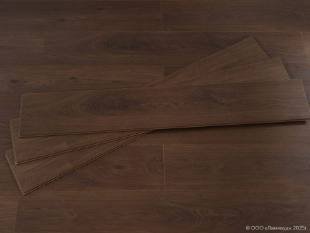 Ламинат Lamiwood Select 8/34 4V 820 Дуб Бурый 1215x195