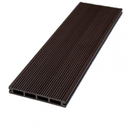 Террасная доска Ecodecking Техно 4000x145x20 Шоколад