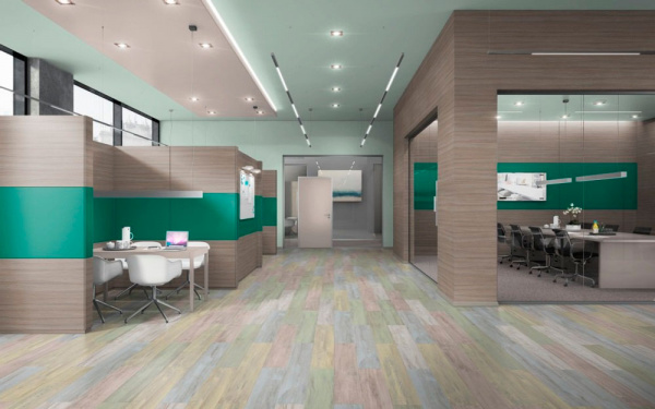 Пробковый пол Egger Pro Comfort Classic 8/31 Дуб Виллангер пёстрый EPC021