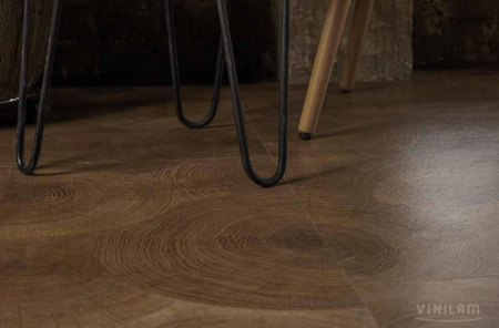 LVT Ламинат Vinilam Ceramo Stone Glue 2.5/43 4V 61601 Дуб Натуральный 950x475
