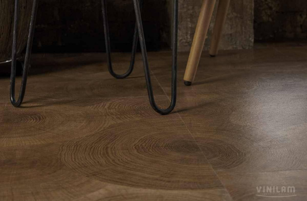 LVT Ламинат Vinilam Ceramo Stone Glue 2.5/43 4V 61601 Дуб Натуральный 950x475