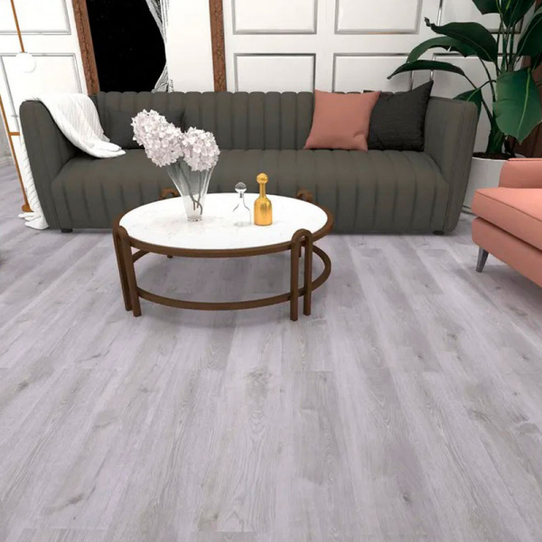 SPC ламинат Richfloor City Дуб Серый CТ1-01