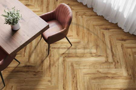 SPC Ламинат Falquon The Floor Herringbone 6/33 P1004 Riley Oak 740x148