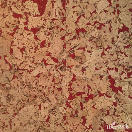 Стеновая панель IberCork EasyCork Кориа Рохо