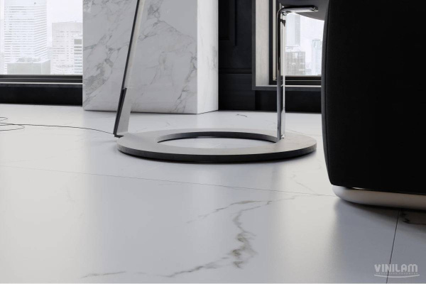 LVT Ламинат Vinilam Ceramo XXL Stone Glue 2.5/43 4V 83444 Итальянский Мрамор 950x480