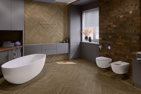 LVT Ламинат Damy Floor London 2.5/43 4V 0030-6L Ноттингем 590x118