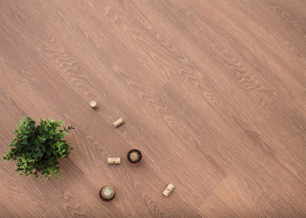 ПВХ плитка, кварц виниловый ламинат Ecoclick 1700 Ecowood Дуб Арагон NOX-1714