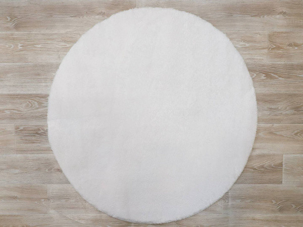 Ковер Plato Hali Vitrin 4086 Plain White Овал 0.8x1.5