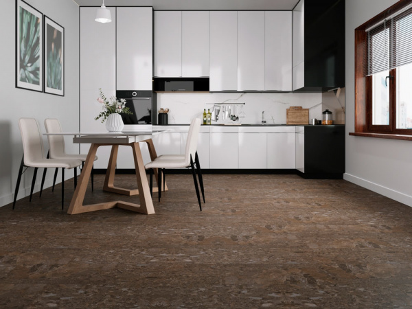 ПВХ плитка, кварц виниловый ламинат Fast Floor Stone Белуха FST-215