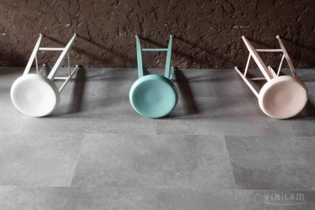 LVT Ламинат Vinilam Ceramo Stone Glue 2.5/43 4V 61609 Цемент 950x475