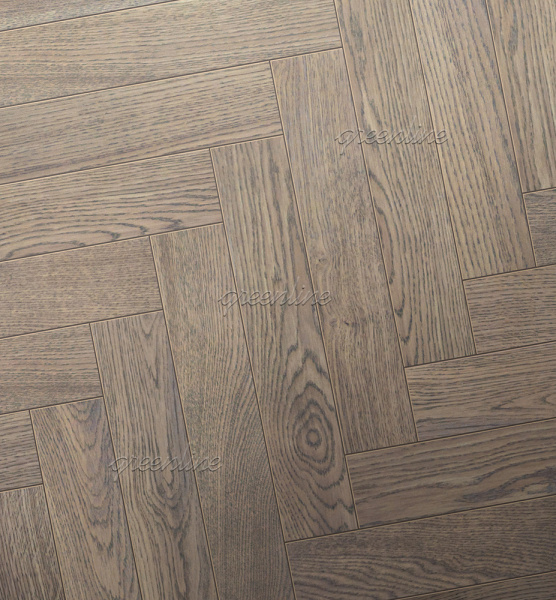 Инженерная доска Greenline Английская Ёлка Ultima Дуб Стеллар 815 (110 см)