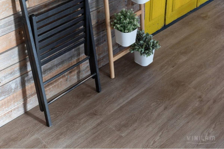 LVT Ламинат Vinilam Glue 2.5/43 4V 14609 Дуб Ваймар 1228x188