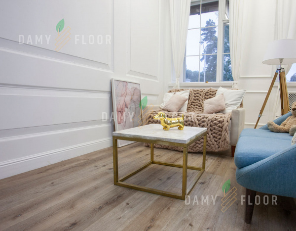 SPC ламинат Damy Floor Family Дуб Лофт 1508-1