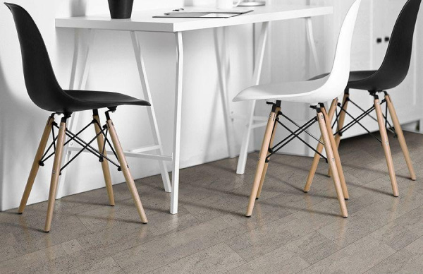 Пробковый пол Corkstyle Cork Pro Fantasie Smoke клеевой