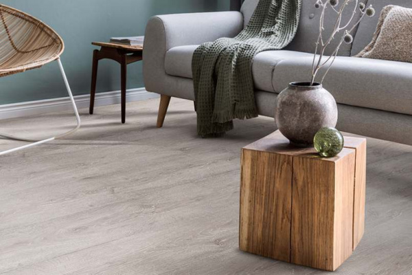 Пробковый пол Corkstyle Print Cork Wood XL Oak Steel замковый