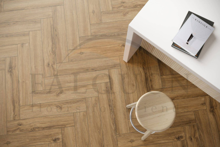 SPC Ламинат Falquon The Floor Herringbone 6/33 P1006 Jackson Oak 740x148