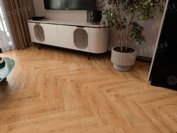 ПВХ плитка, кварц виниловый ламинат Tulesna Art Parquet LVT Nobile 1005-1101