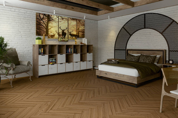 SPC Ламинат Damy Floor London 4.2/43 4V 5246-10 Лидс 615x123