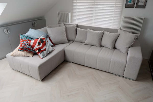 SPC ламинат Home Expert Parquet Design Дуб Милкшейк 44-3002