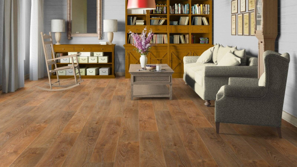 Ламинат Tarkett Estetica (Эстетика) 9/33 4V Дуб Натур светло-коричневый NL 1292x194
