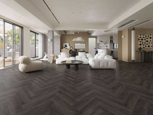 SPC Ламинат Acefloor Home 6/43 4V E-002-20 Дуб Мореный Елка 540x135