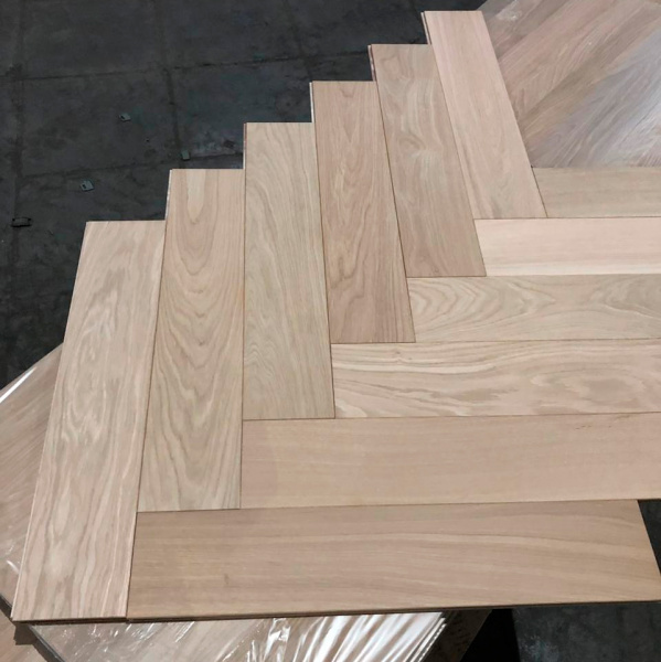 Двухслойная инженерная доска Termo Wood Английская (Венгерская) Ёлка 15 160 (Селект)