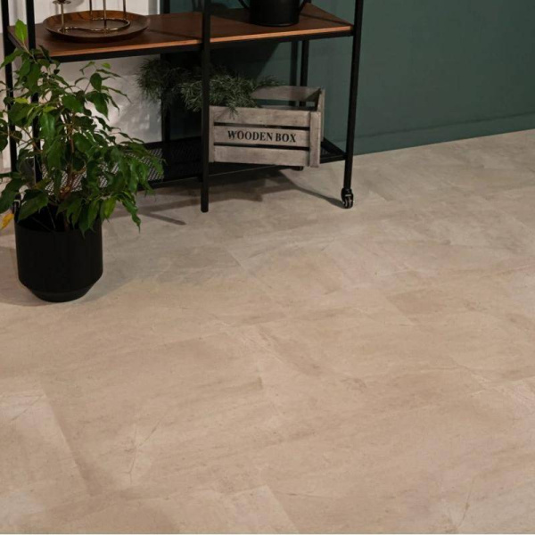 WPC Ламинат Vinilam Ceramo Stone 8/34 4V 71615 Бетон Белый 940x470