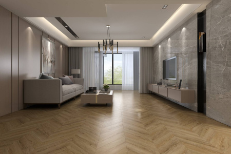 LVT Ламинат Damy Floor Chevron 2.5/43 4V DF04-Ch-LVT Лувр 600x127