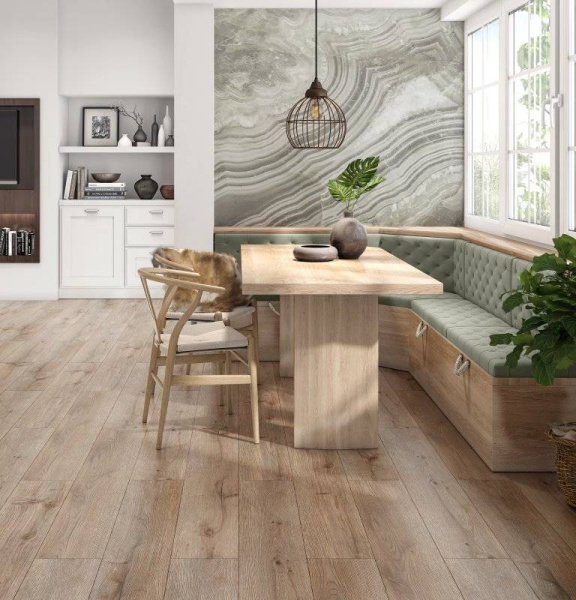 SPC Ламинат Noventis Avalon 3.5/31 4V 1587 Дуб Янтарный 1200x180