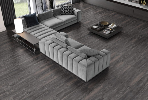 SPC ламинат Quartz Floor 3,5 мм Дуб Дымчатый