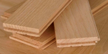 Массивная доска Damy Floor Штучный паркет без покрытия Рустик 420х70х15