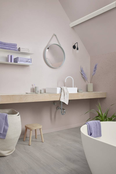 Ламинат Berry Alloc Ocean+ 12/33 4V 2503 Джаз Светло-Серый 1288x190