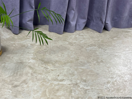 ПВХ плитка, кварц виниловый ламинат Vinilam Ceramo Stone Glue Аравийский Камень 81222